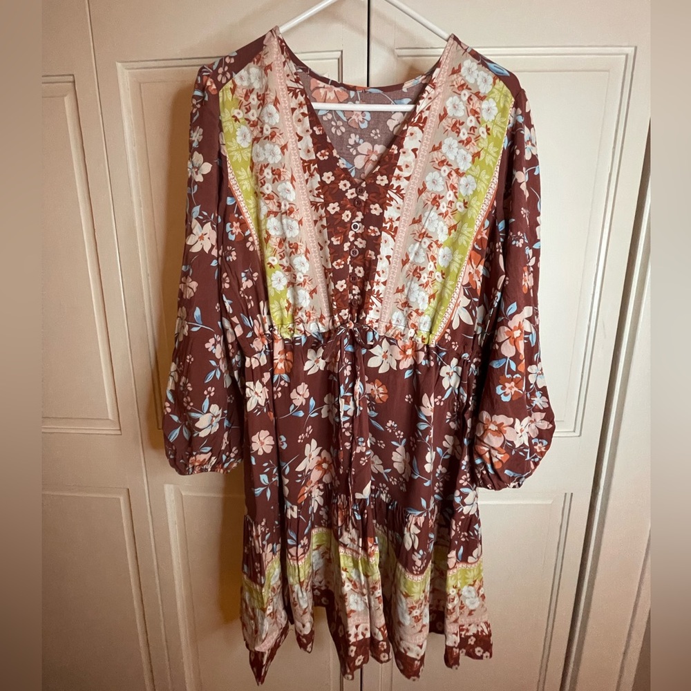 Size XL boho dress
